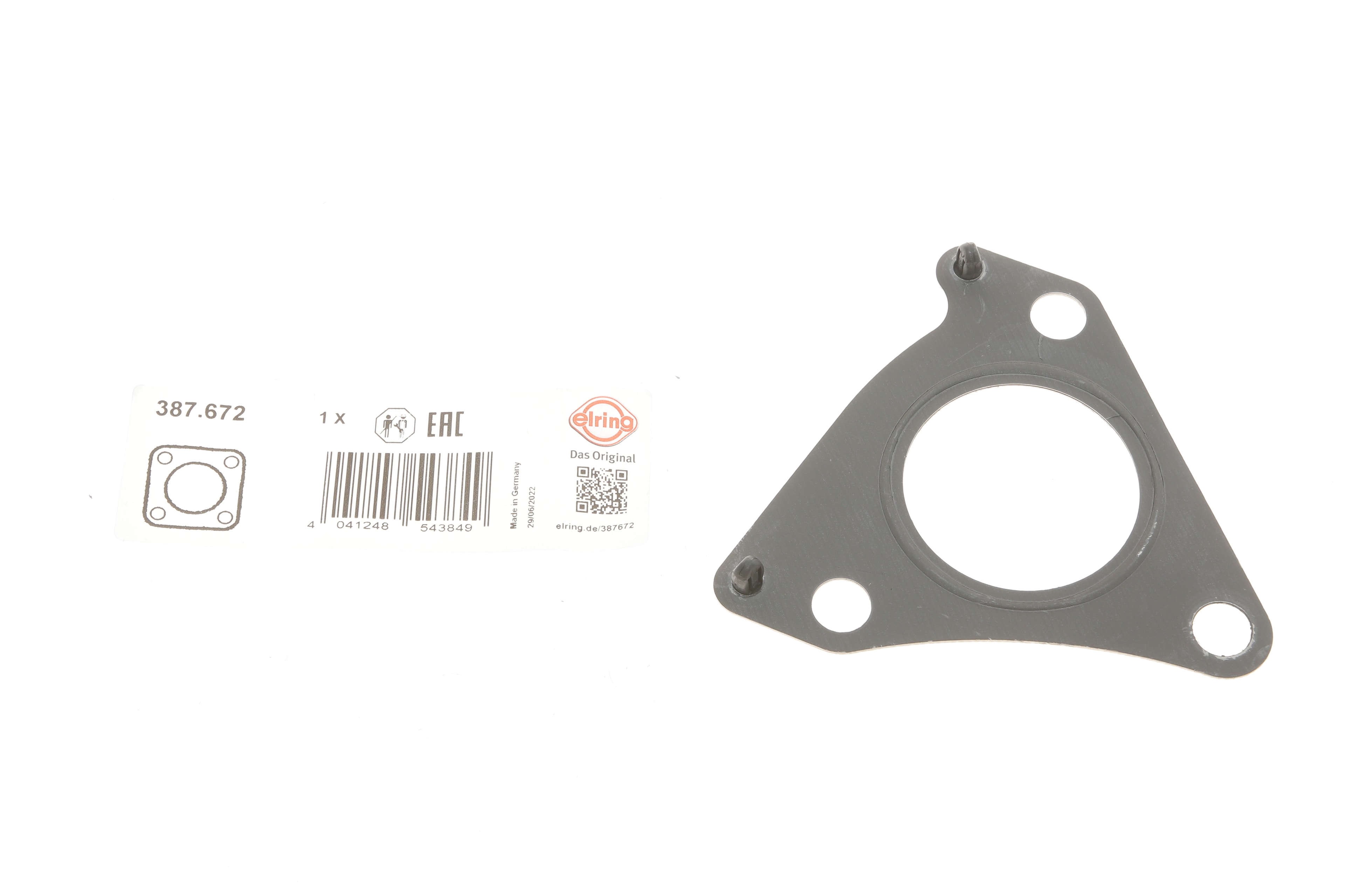 Прокладка турбіни MB Sprinter 2.2CDI OM651 (випускний колектор) - 1