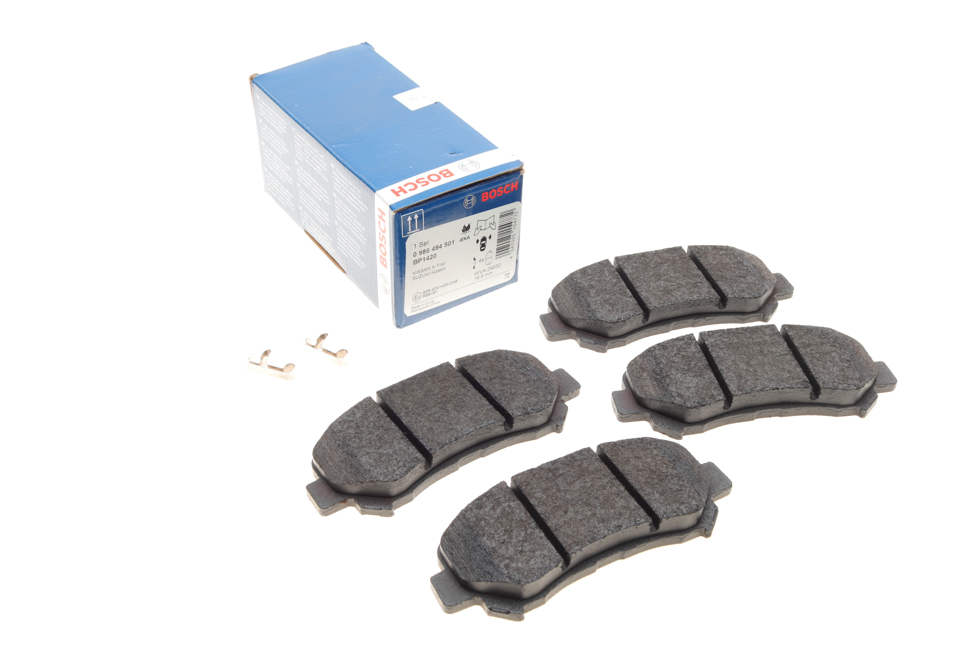 Колодки гальмівні (передні) Nissan Qashqai/X-Trail 07-13 - 1