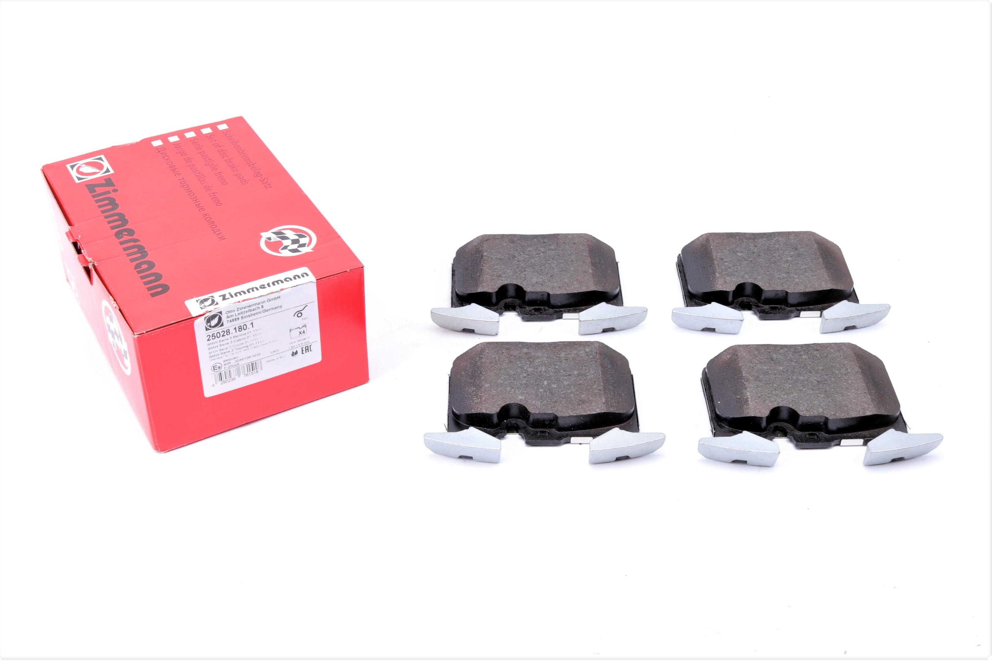 Колодки гальмівні (передні) BMW 1 (F20/F21)/ 3 (F30/F31/F34)/ i8 (I12) 11- (Brembo) - 1