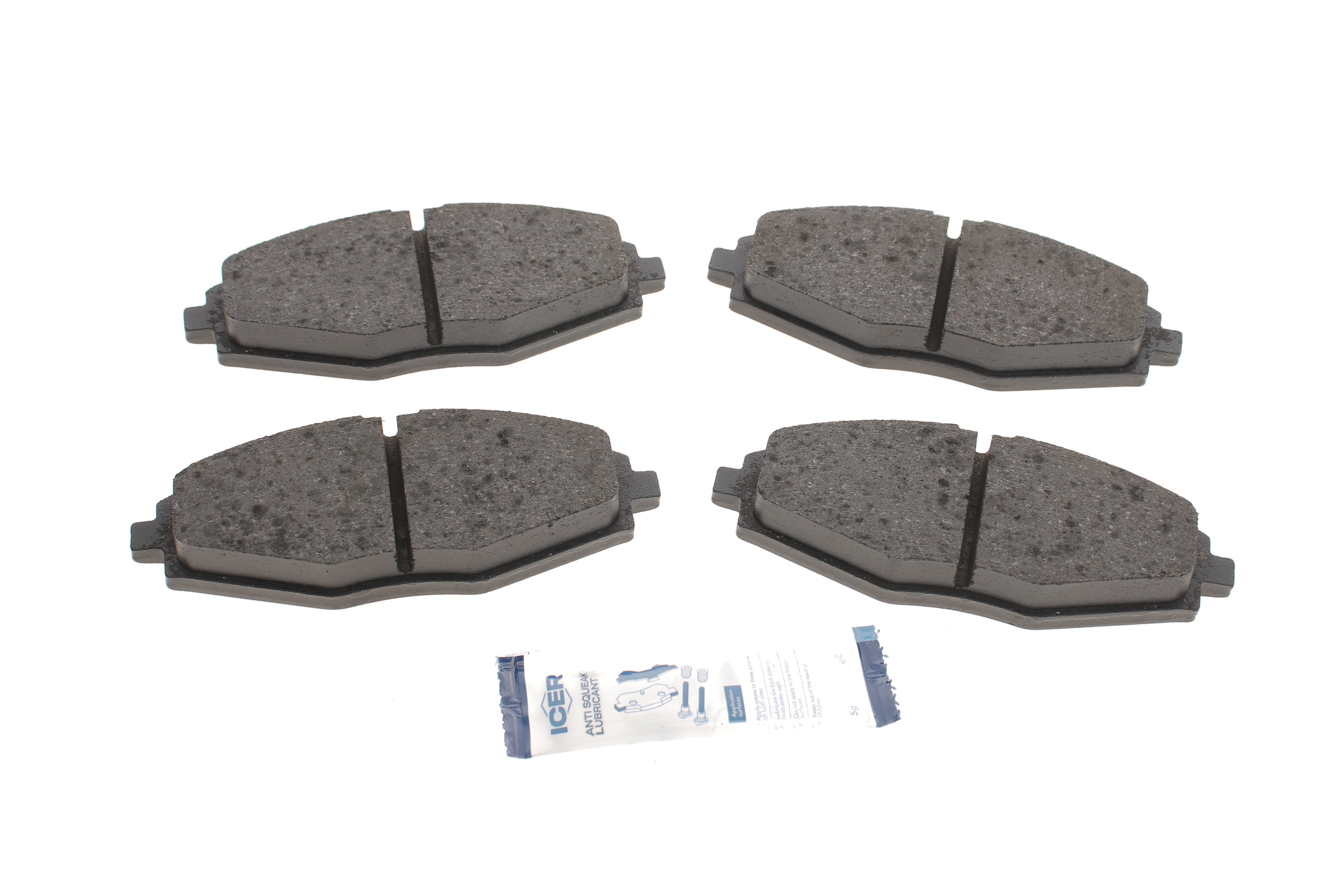 Колодки гальмівні (передні) Daewoo Lanos/Sens/Matiz 97-/Chevrolet Matiz/Spark 05- - 1