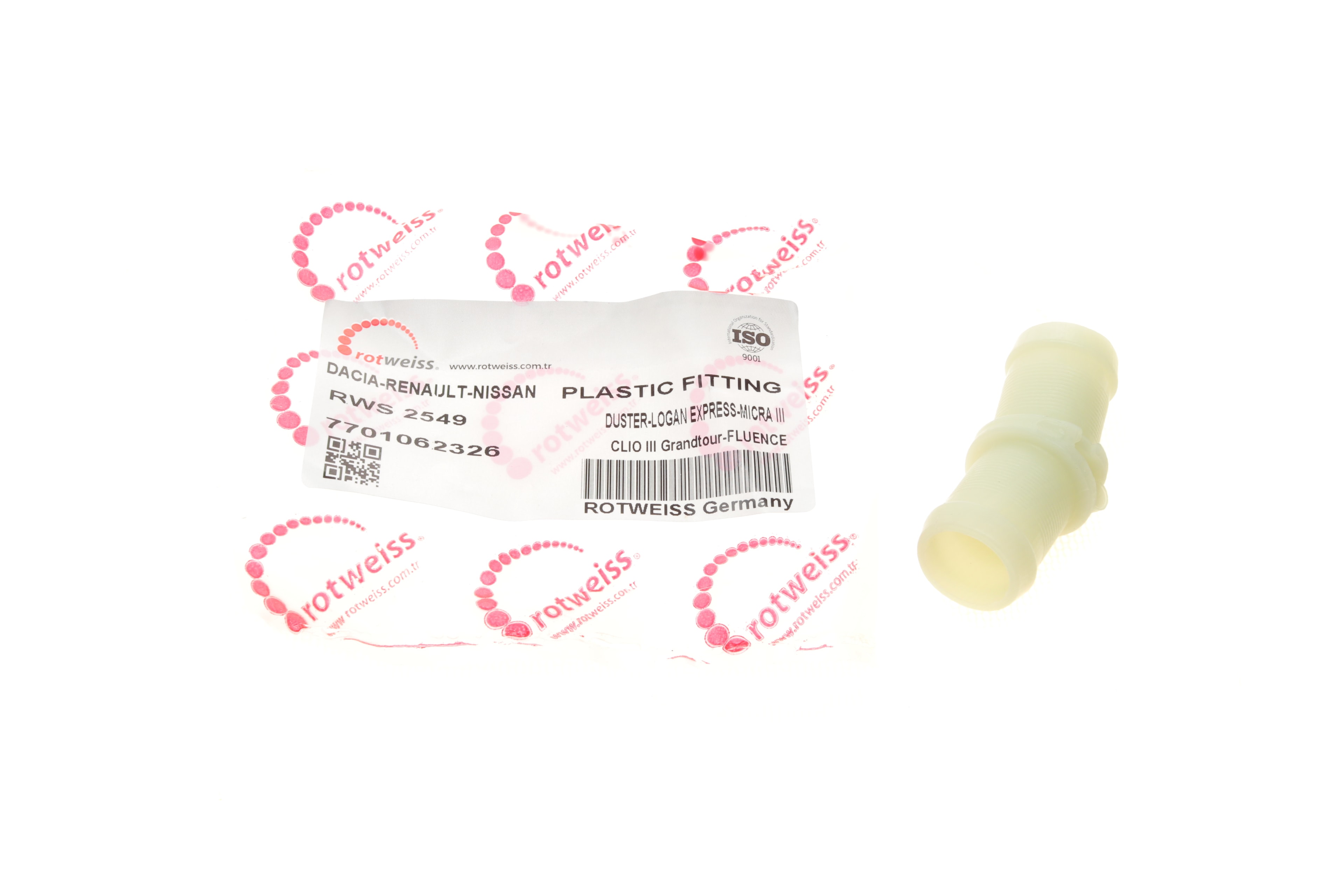 Патрубок системи охолодження Renault Kangoo 1.5 dCi 08- - 1