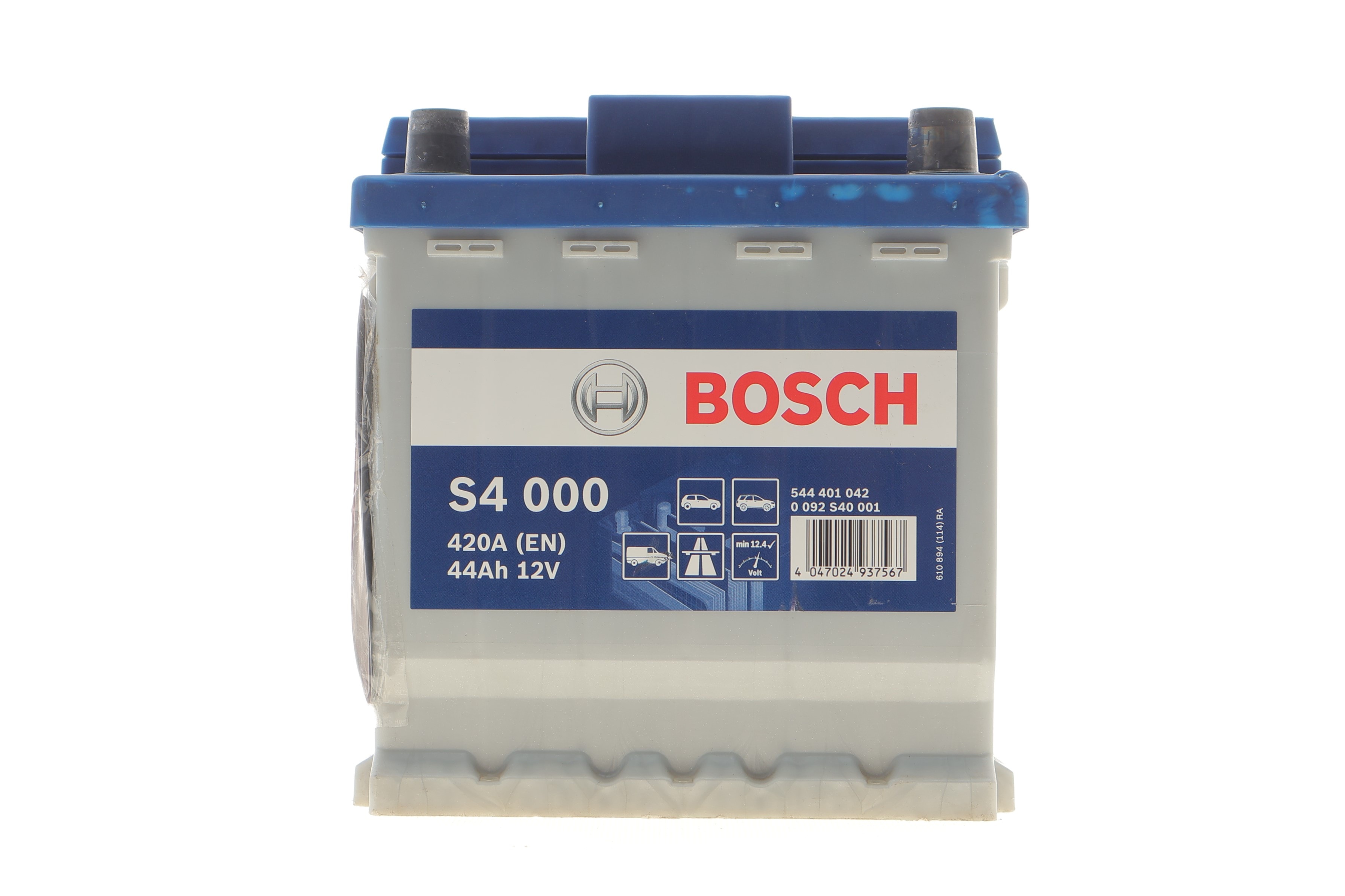 Акумуляторна батарея 44Ah/420A (175x175x190/+R/B13) дата виробництва 2022 рік. - 1