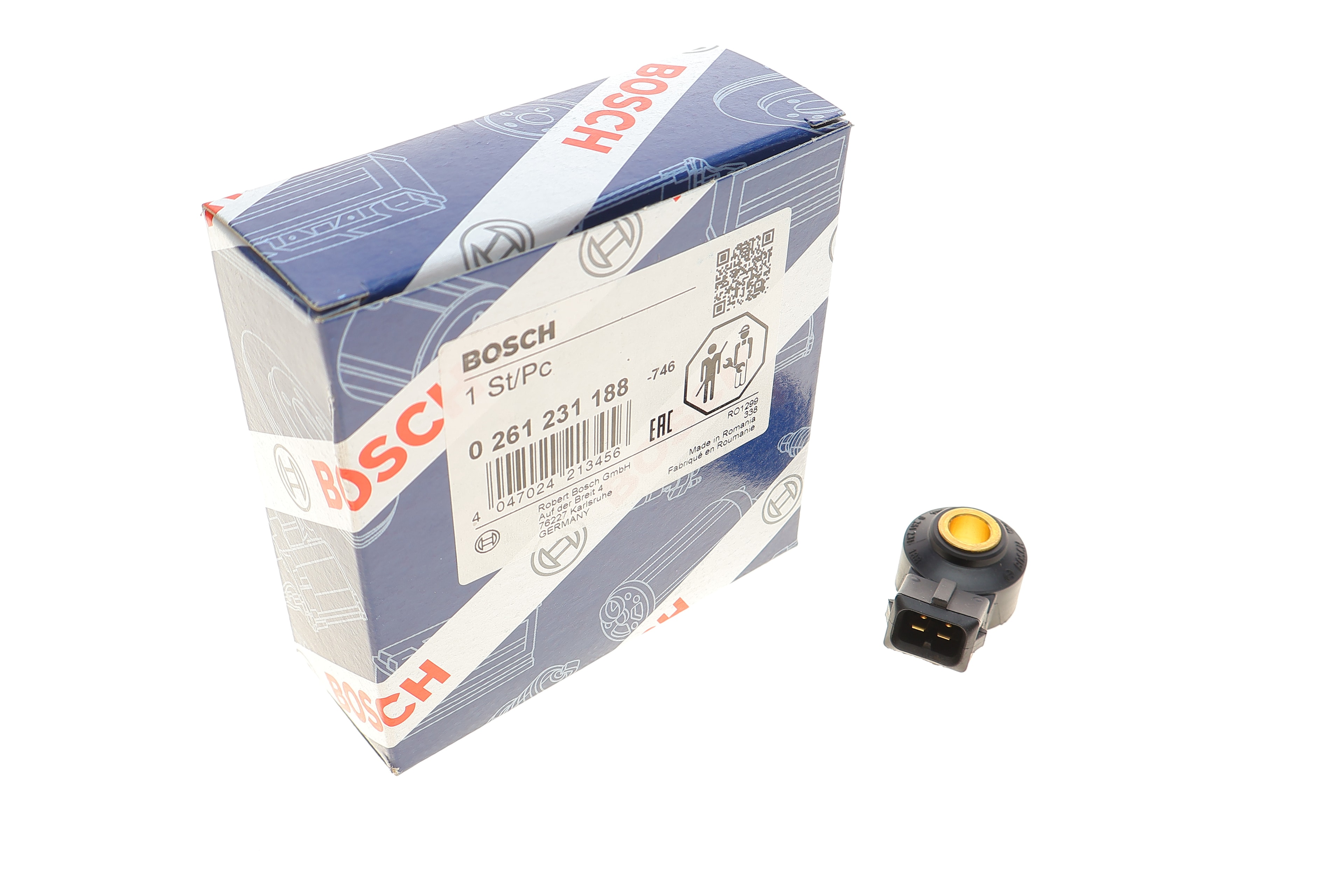 Датчик детонації MB Sprinter/Vito/Peugeot Partner/Citroen Berlingo 96- - 1