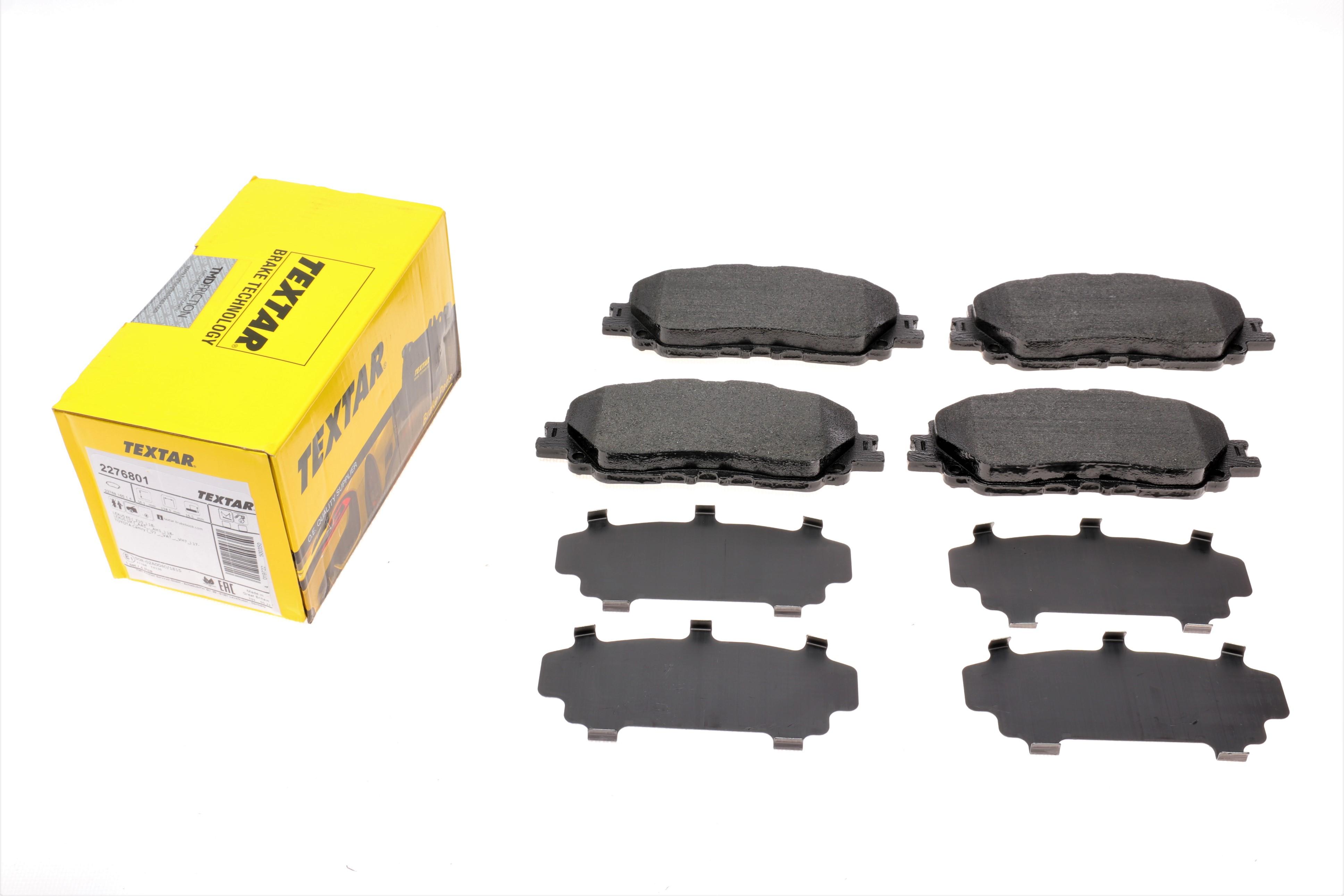 Колодки гальмівні (передні) Toyota Camry 17-/Rav4 18-/Lexus ES 18- (Akebono) - 1