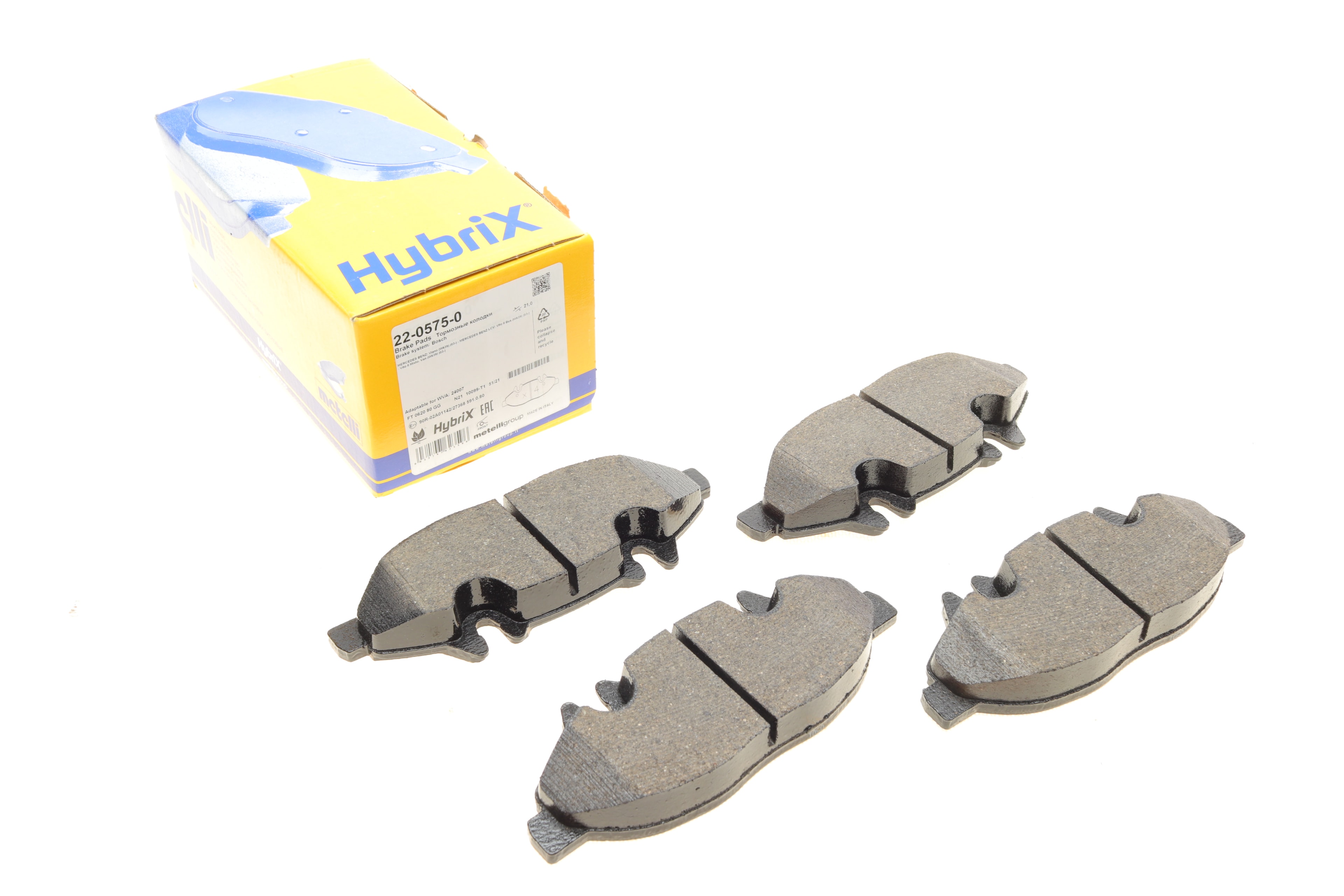 Колодки гальмівні (передні) MB Vito/Viano (W639) 03- - 1