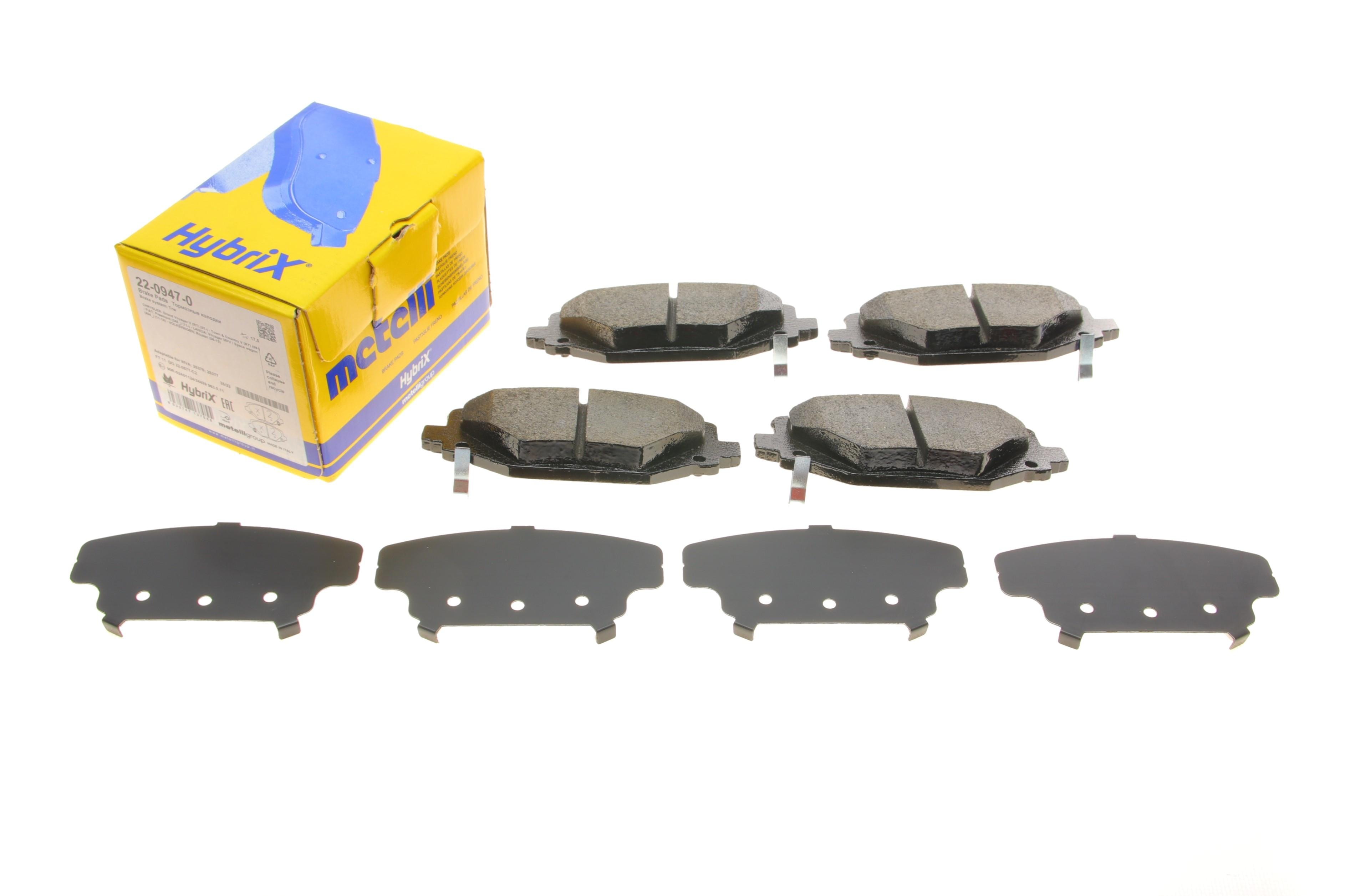 Колодки гальмівні (задні) Chrysler Grand Voyager 07-/Fiat Freemont 11- - 1