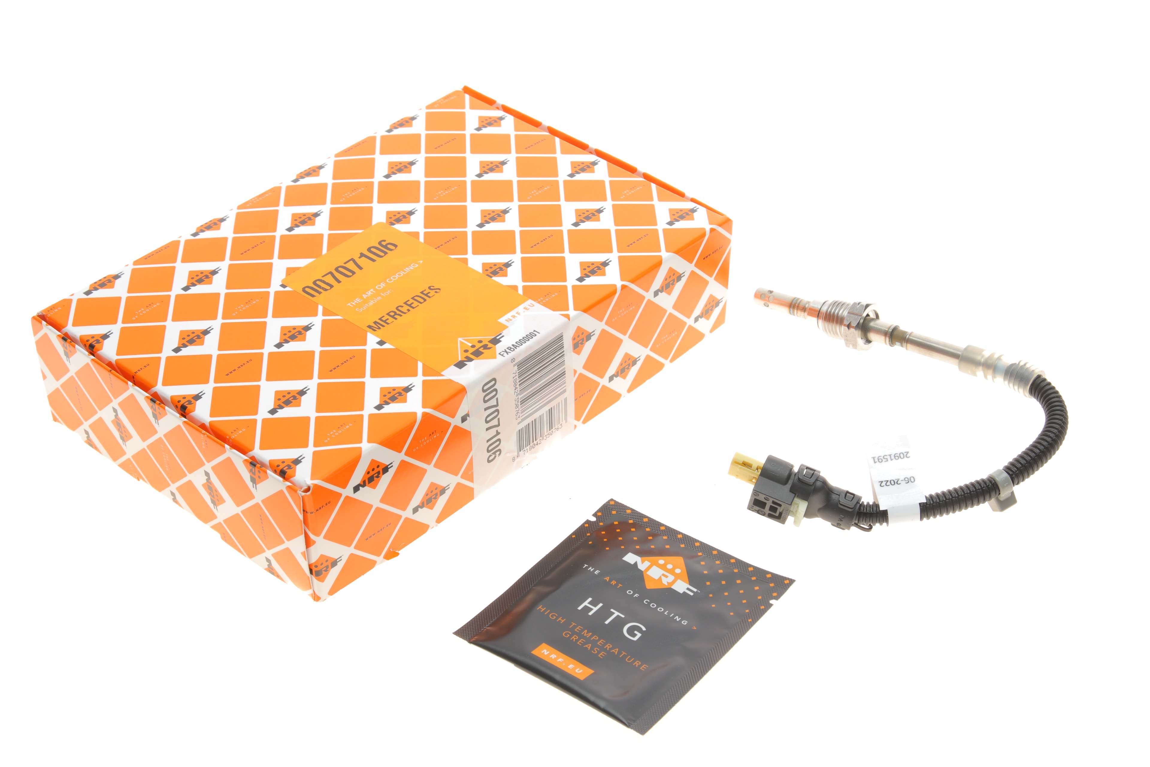 Датчик температури ВГ (в каталізаторі) MB A-class (W169)/B-class (W245) 04-12 OM640 - 1