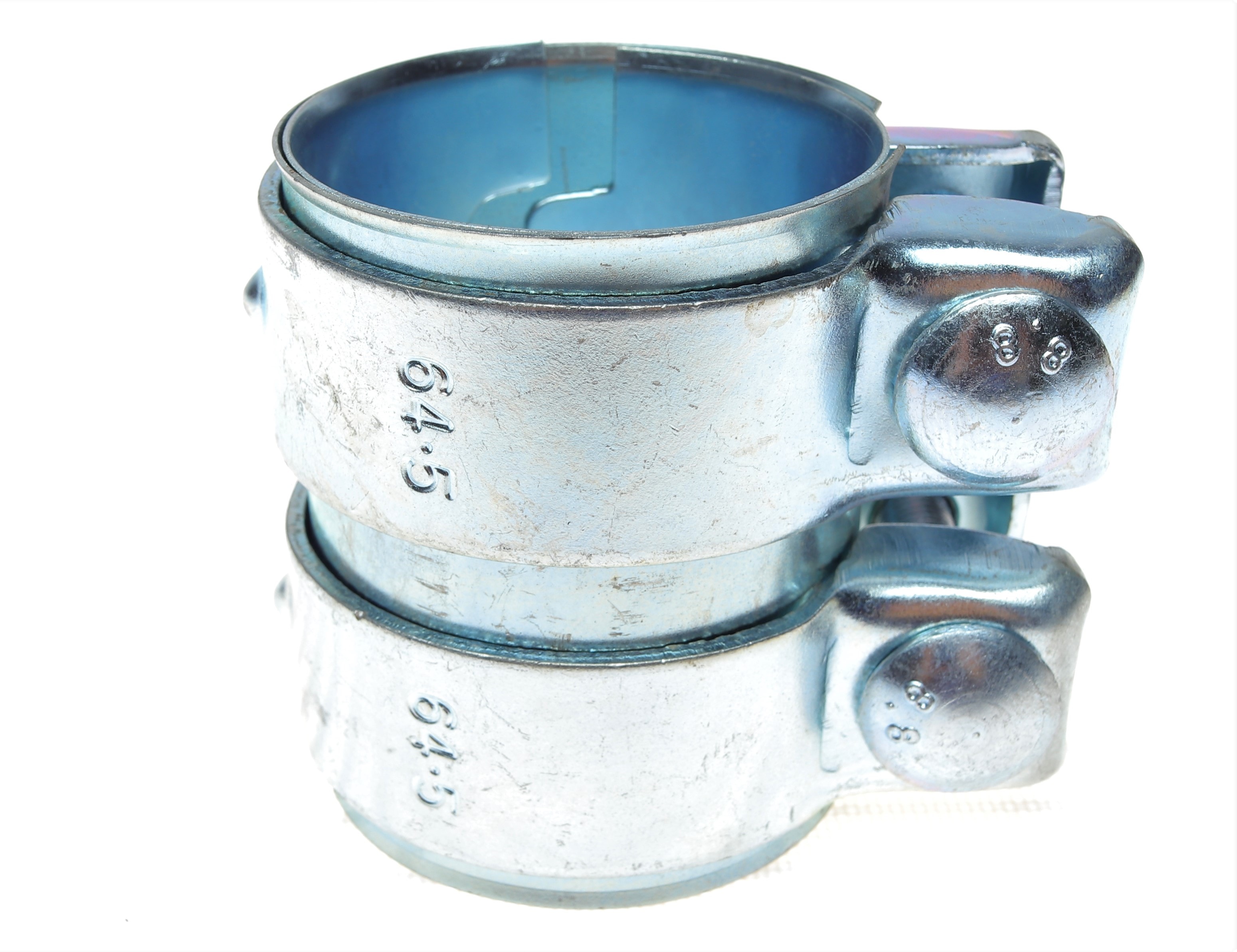 Хомут глушника (передній) Ford Transit 2.2 TDCi 13- (60/64.5x80) - 1