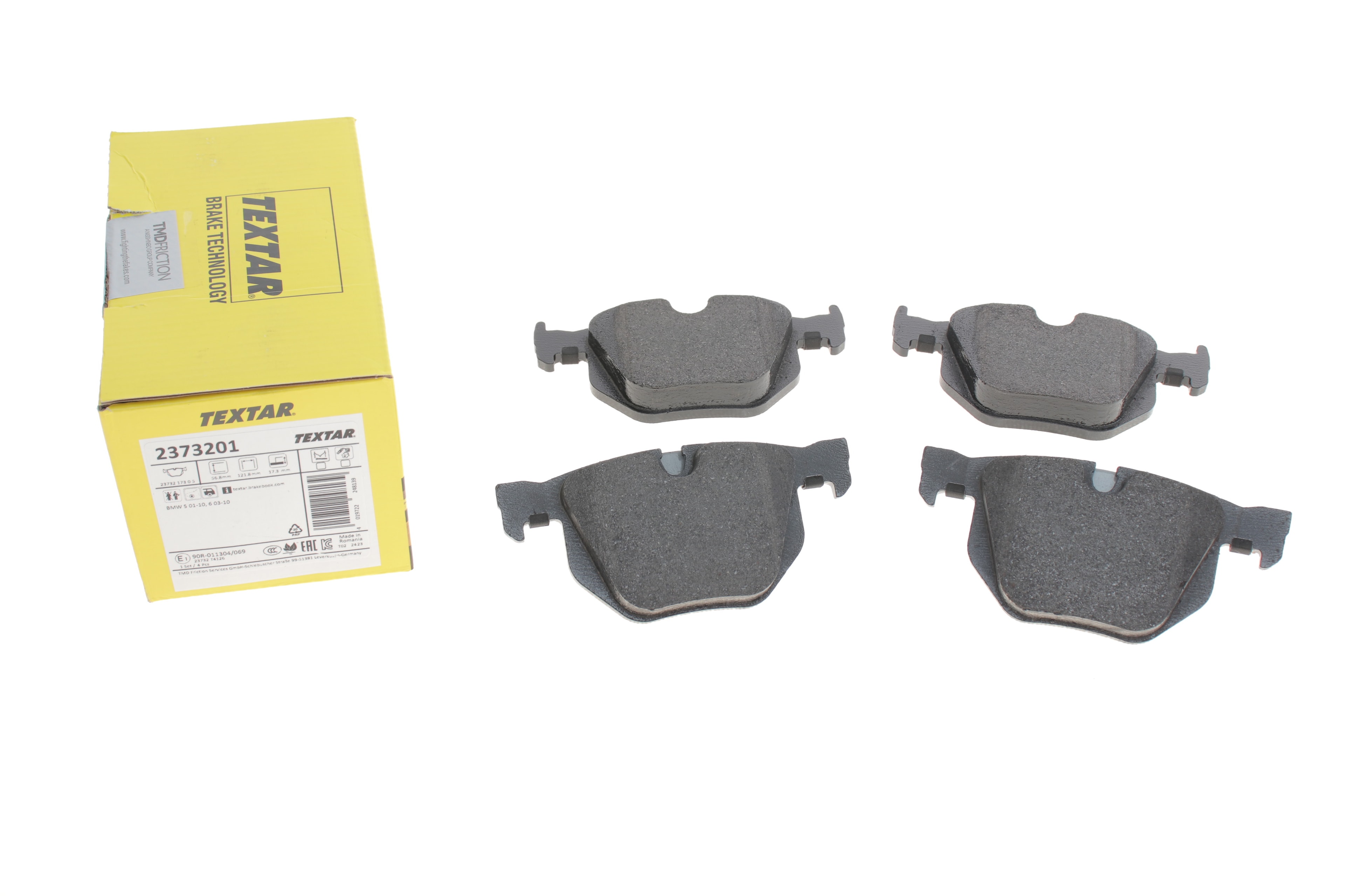 Колодки гальмівні (задні) BMW 5 (E60/E61)/6 (E63/E64) 03-10 (Teves) Q+ - 1