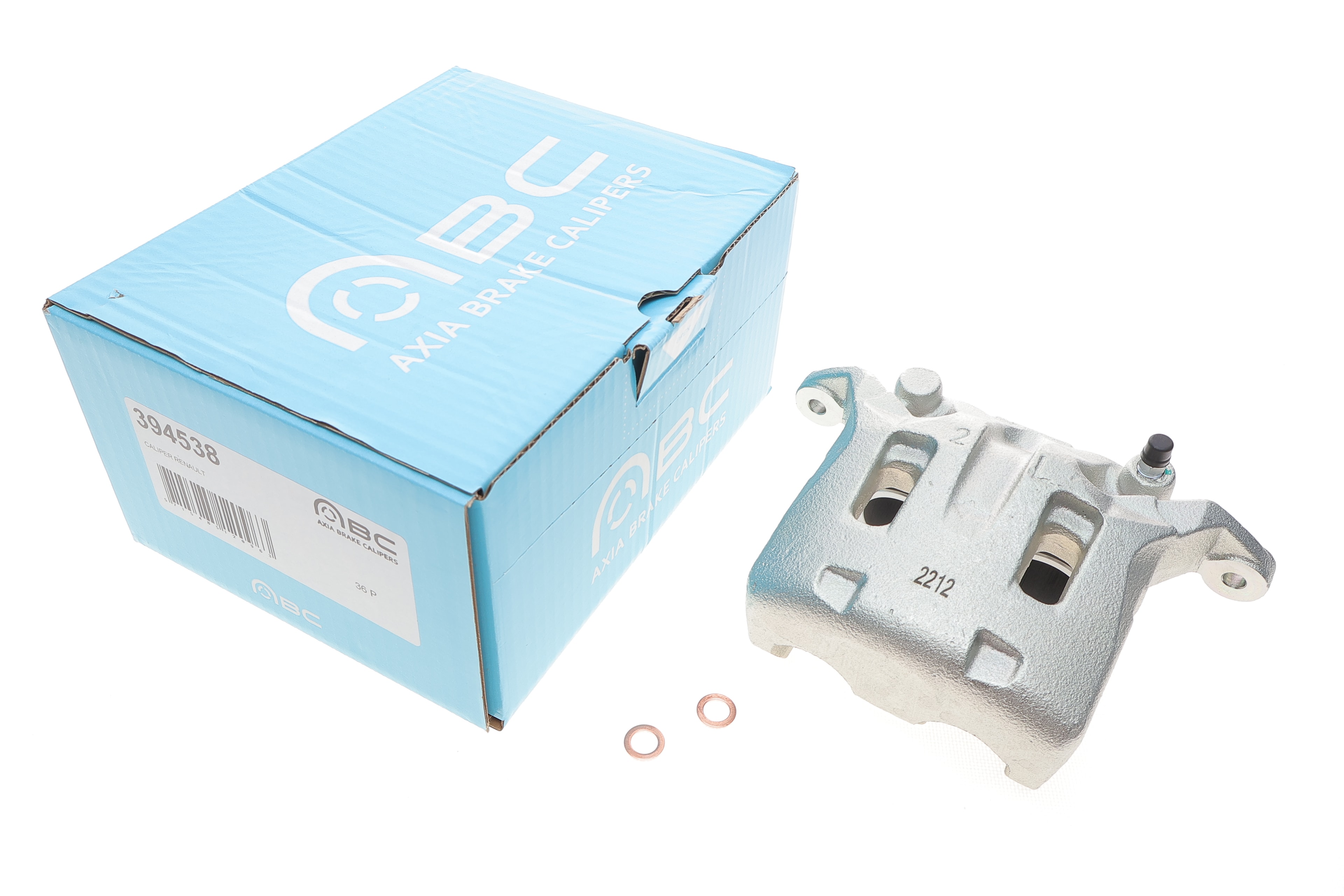 Супорт гальмівний (передній) (L) Nissan Qashqai/Qashqai +2 I/Renault Koleos I 03- (d=45mm) (Nissan) - 1