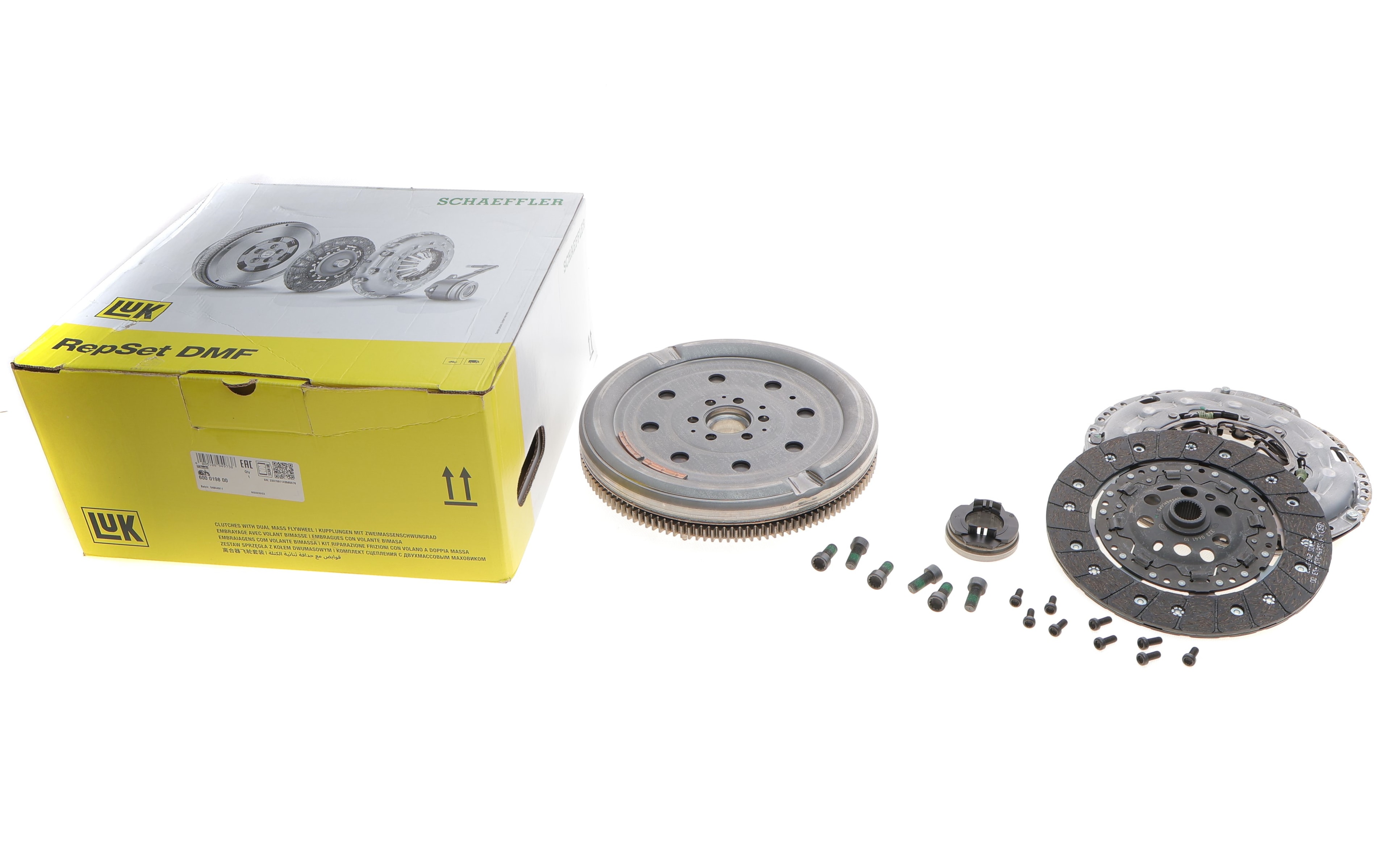 Демпфер + комплект зчеплення VW Golf VI-VII/Passat B6/Touran 1.6TDI/2.0TDI 09-13 - 1