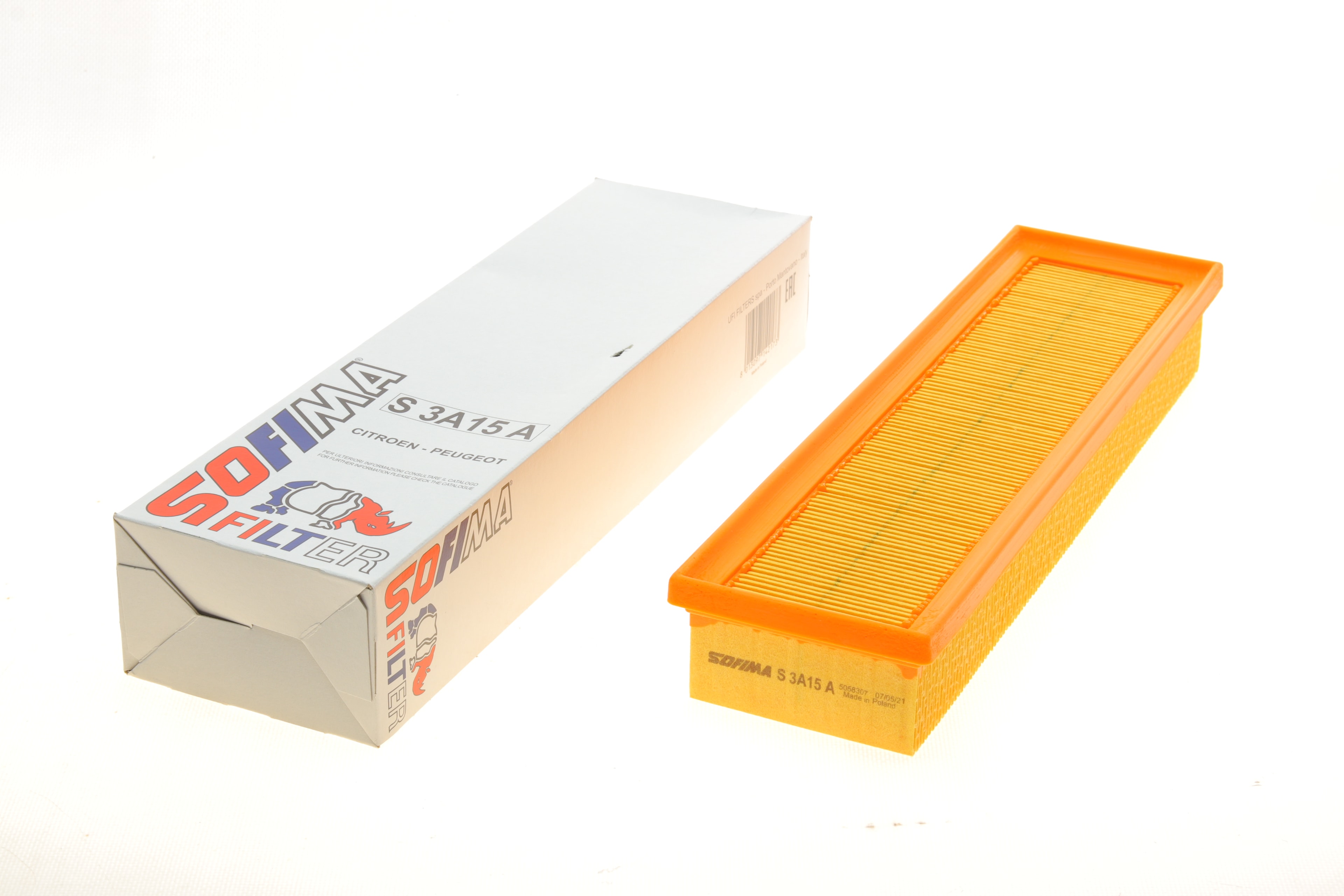 Фільтр повітряний Peugeot 207/Citroen C3 1.4 06- - 1