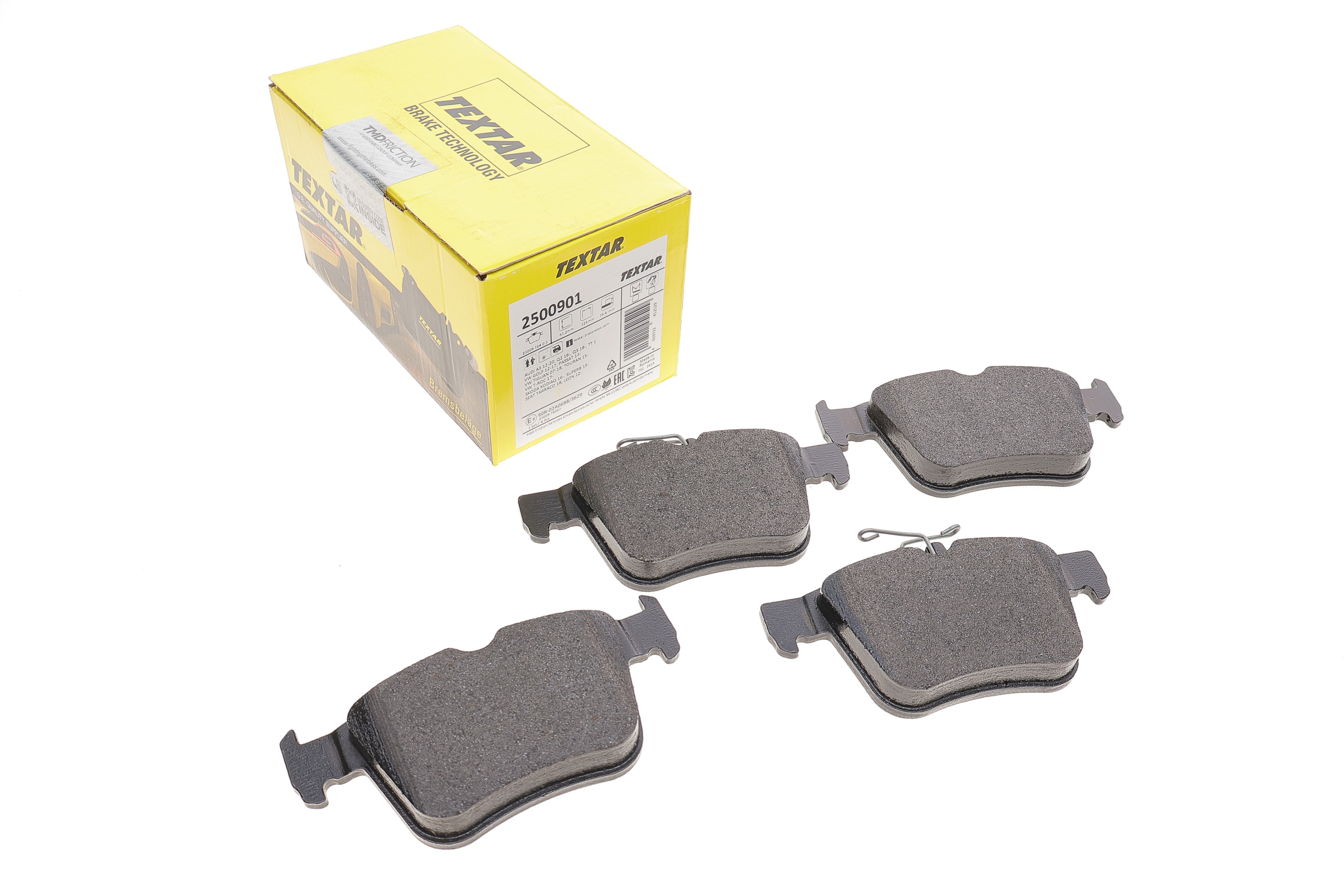 Колодки гальмівні (задні) VW Golf/Touran 1.0-2.0 TDI 12- (Teves) Q+ - 1