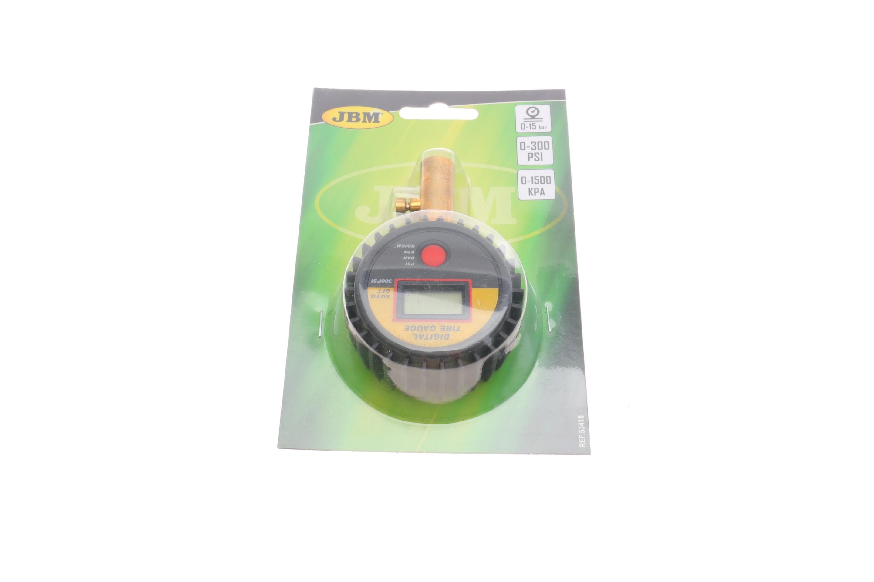 Манометр для шин цифровий 0-15 бар - 1