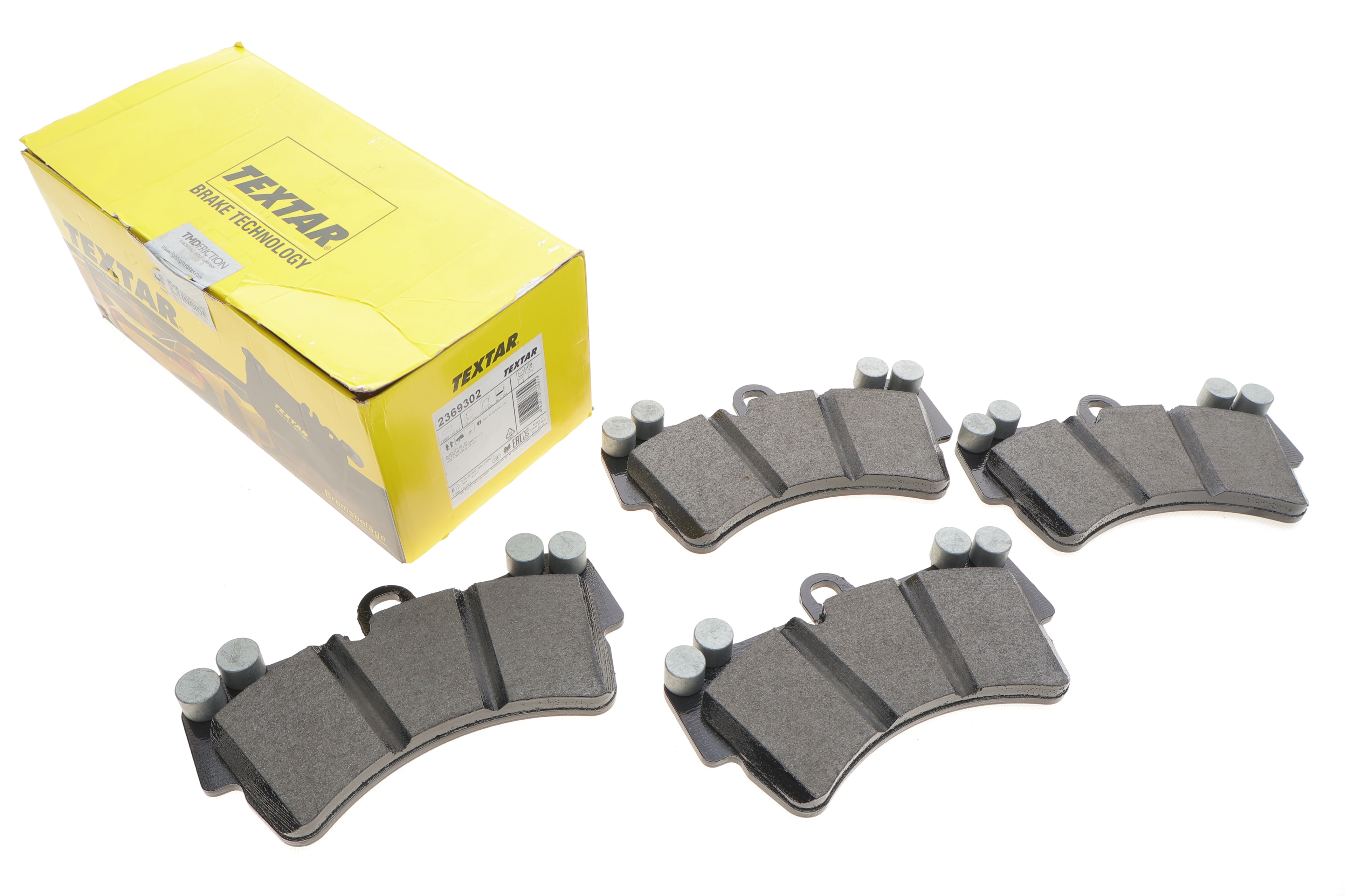 Колодки гальмівні (передні) Audi Q7/Porsche Cayenne/ VW Touareg 3.0-6.0 02- (Brembo) - 1