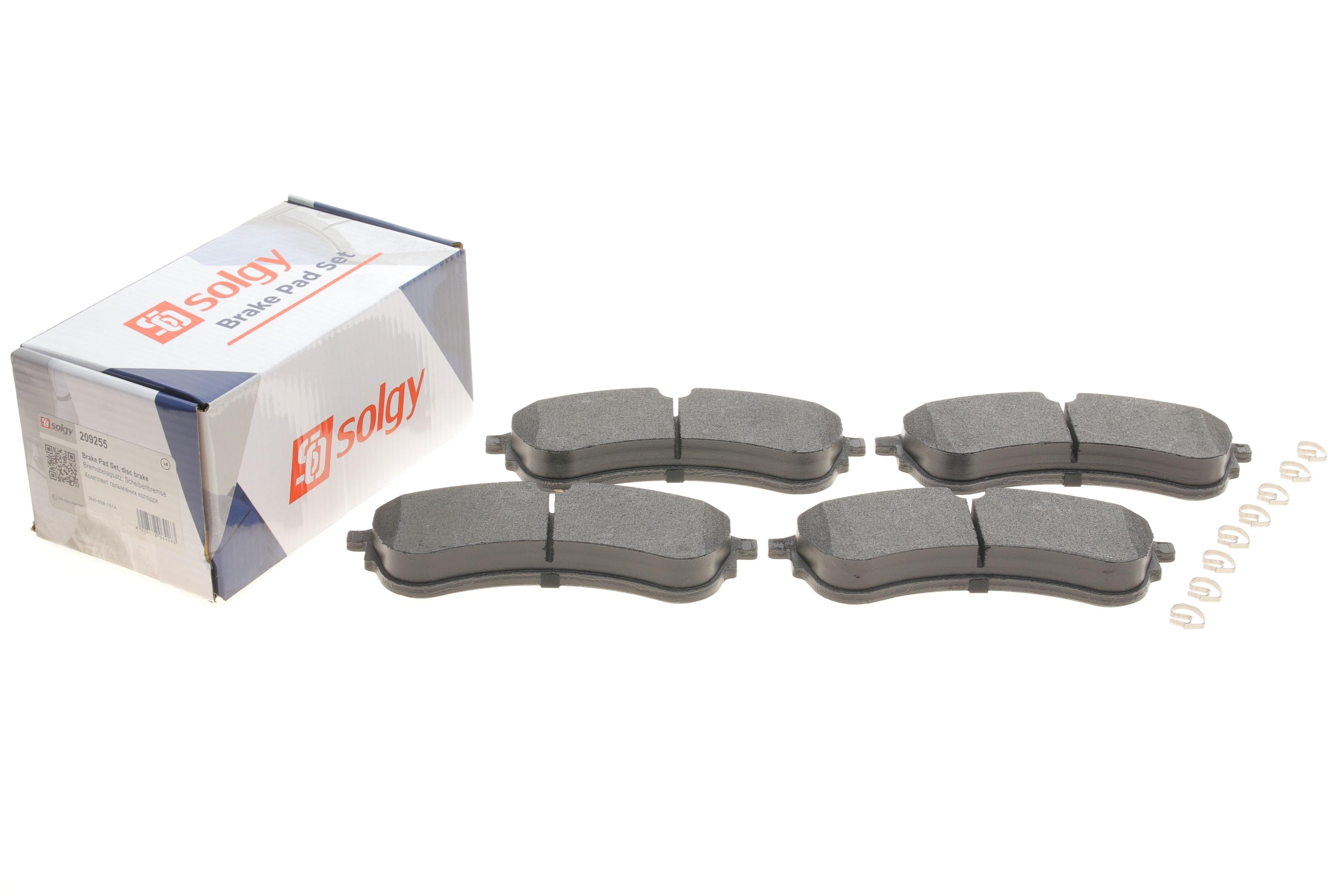 Колодки гальмівні (передні) VW Crafter 2.0TDI 16- (CBI) - 1