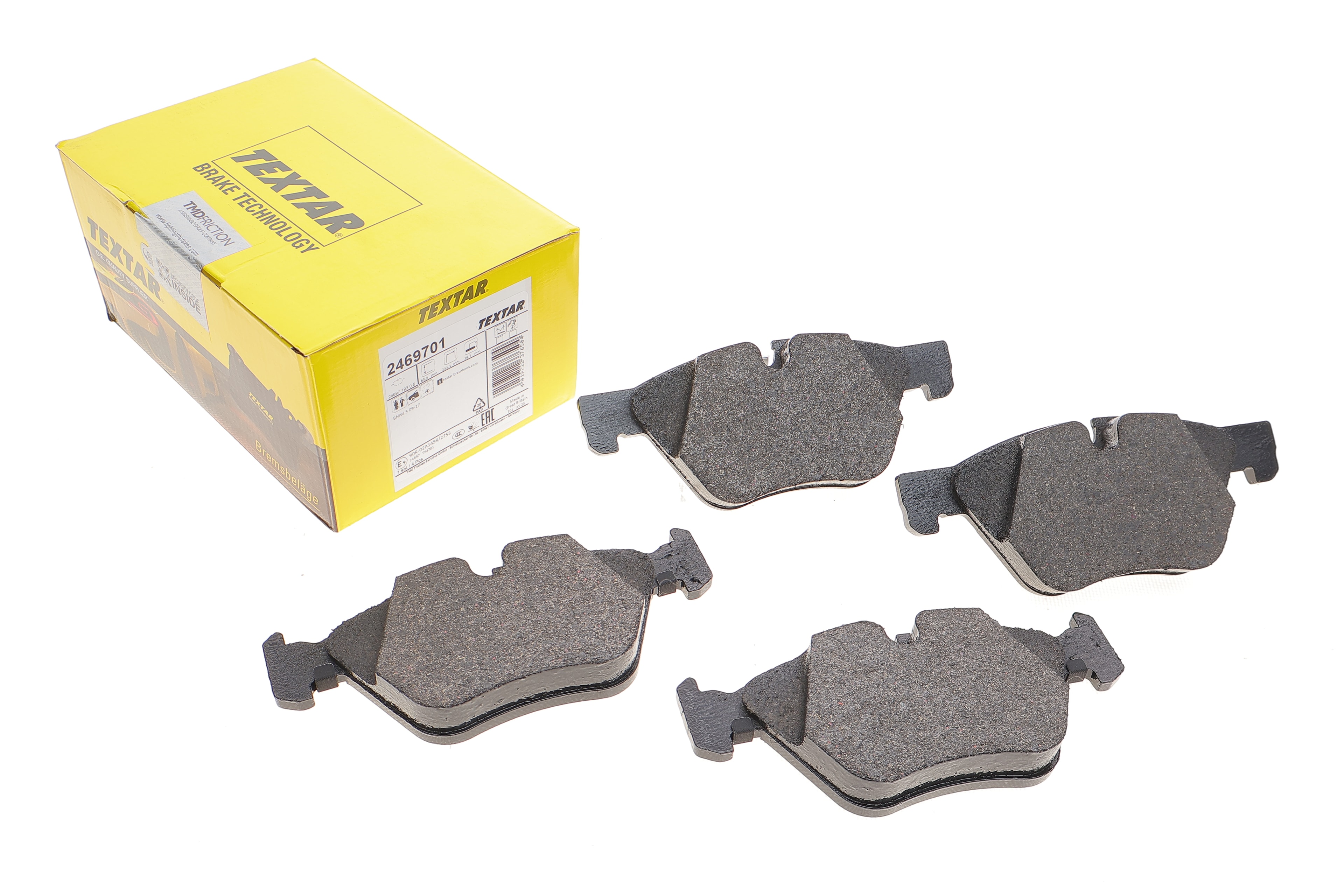 Колодки гальмівні (передні) BMW 5 (F10/F11) 09- (Teves) Q+ - 1