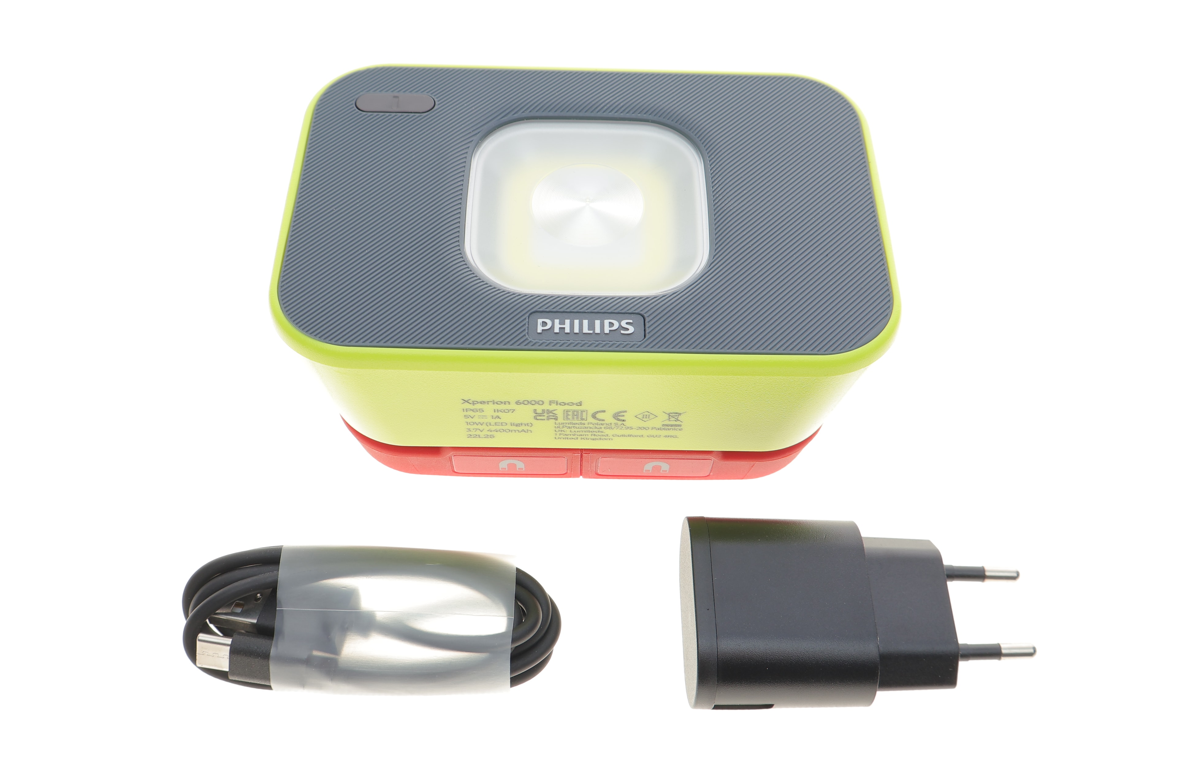 Ліхтарик-прожектор Xperion 6000 Flood (6000K/режими 1000lm/100lm/250lm/гачок 180°/магніт/датчик руху/Power Bank) - 1