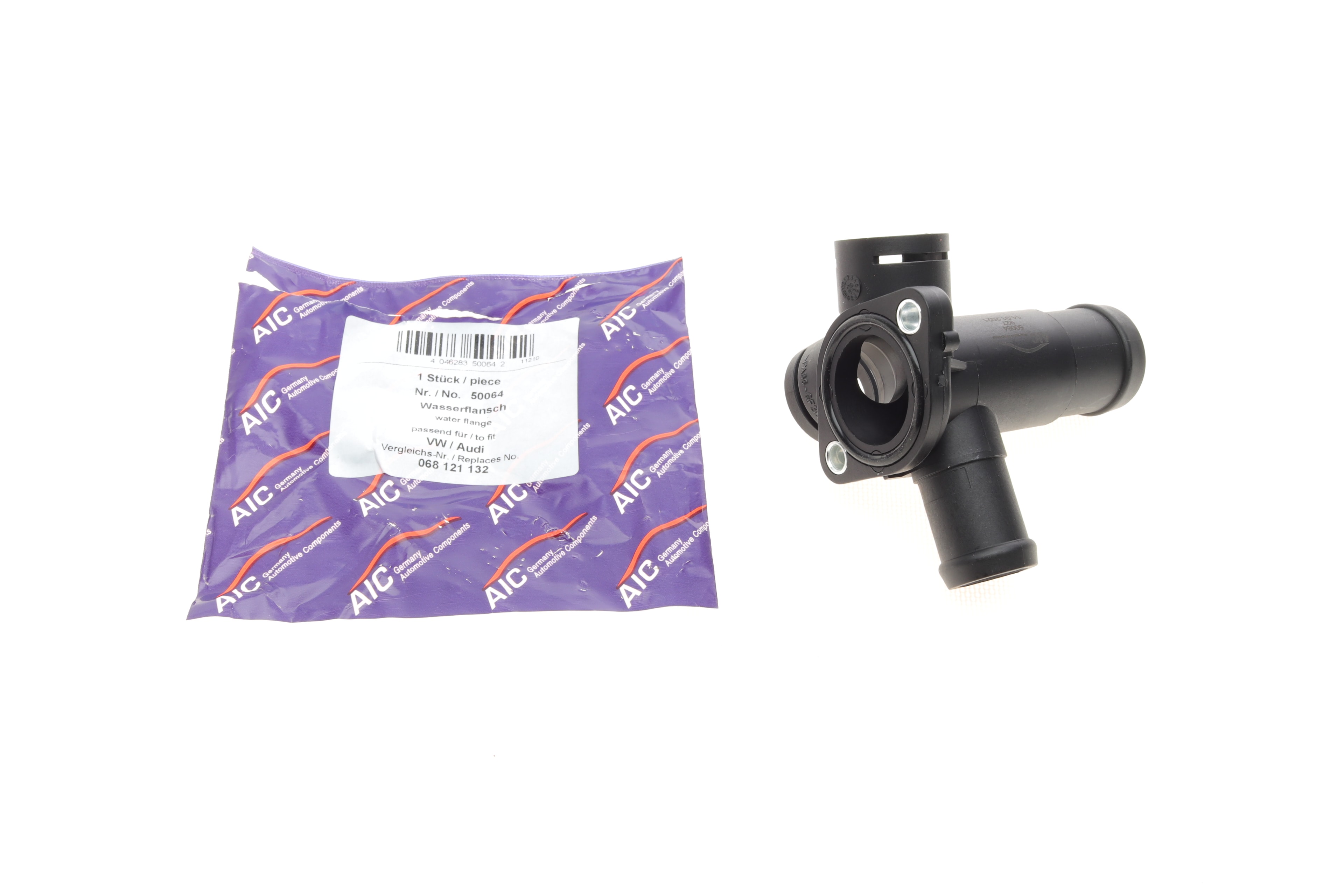 Фланець системи охолодження VW T4 1.9 TD -03 - 1