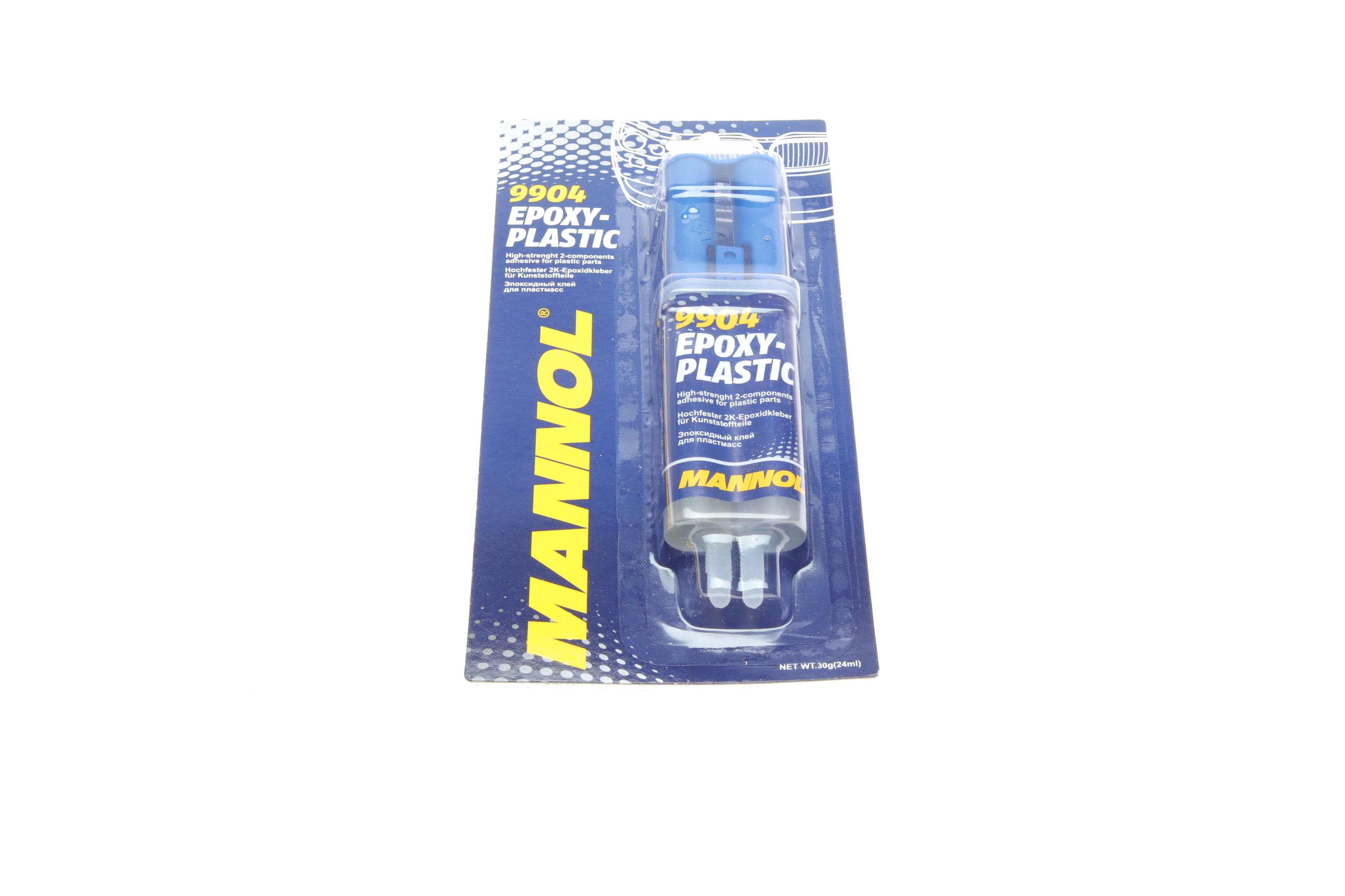 Клей двокомпонентний для пластмас Epoxy-Plastic (30g) - 1