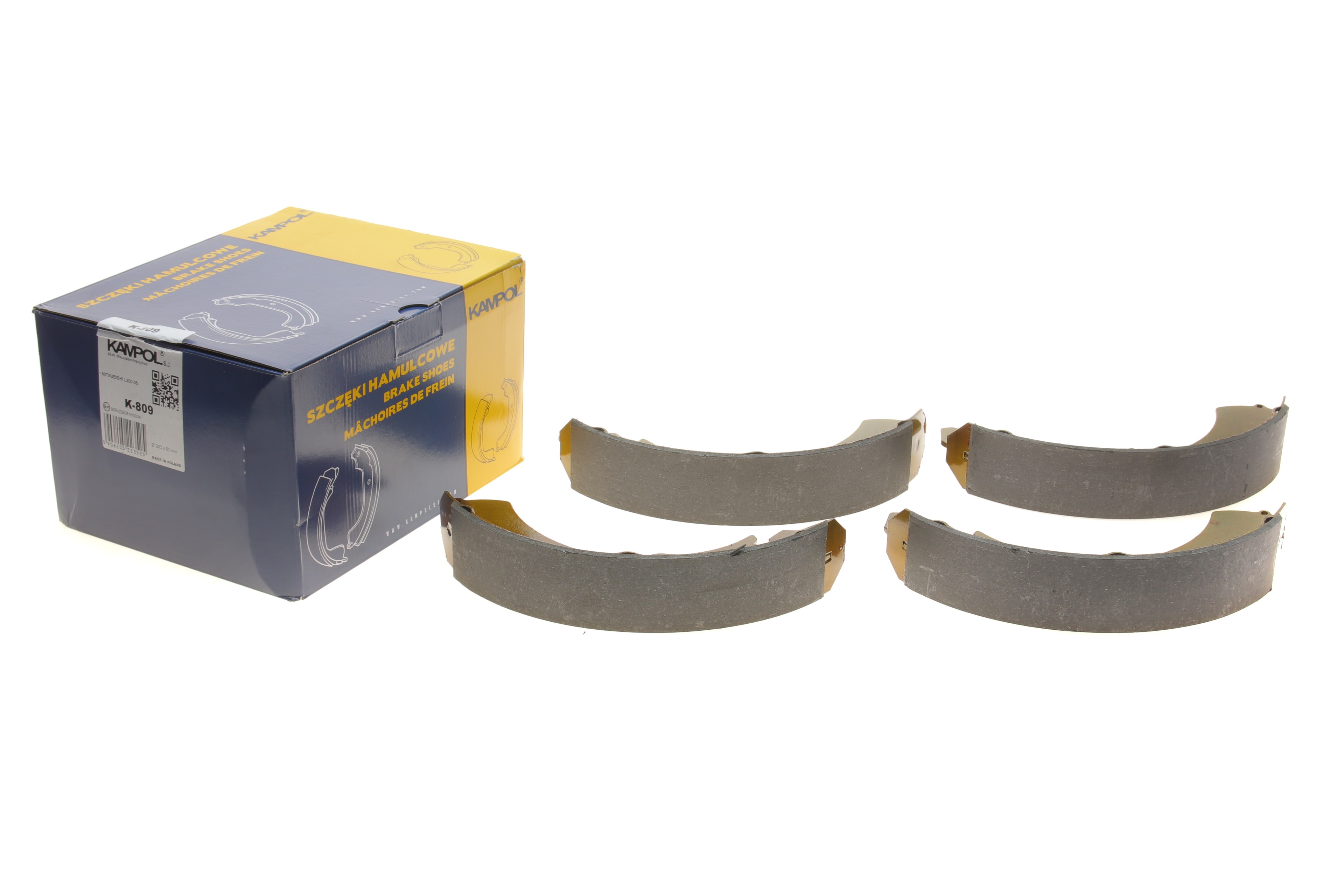 Колодки гальмівні (задні) Mitsubishi L200 04- (барабанні) - 1