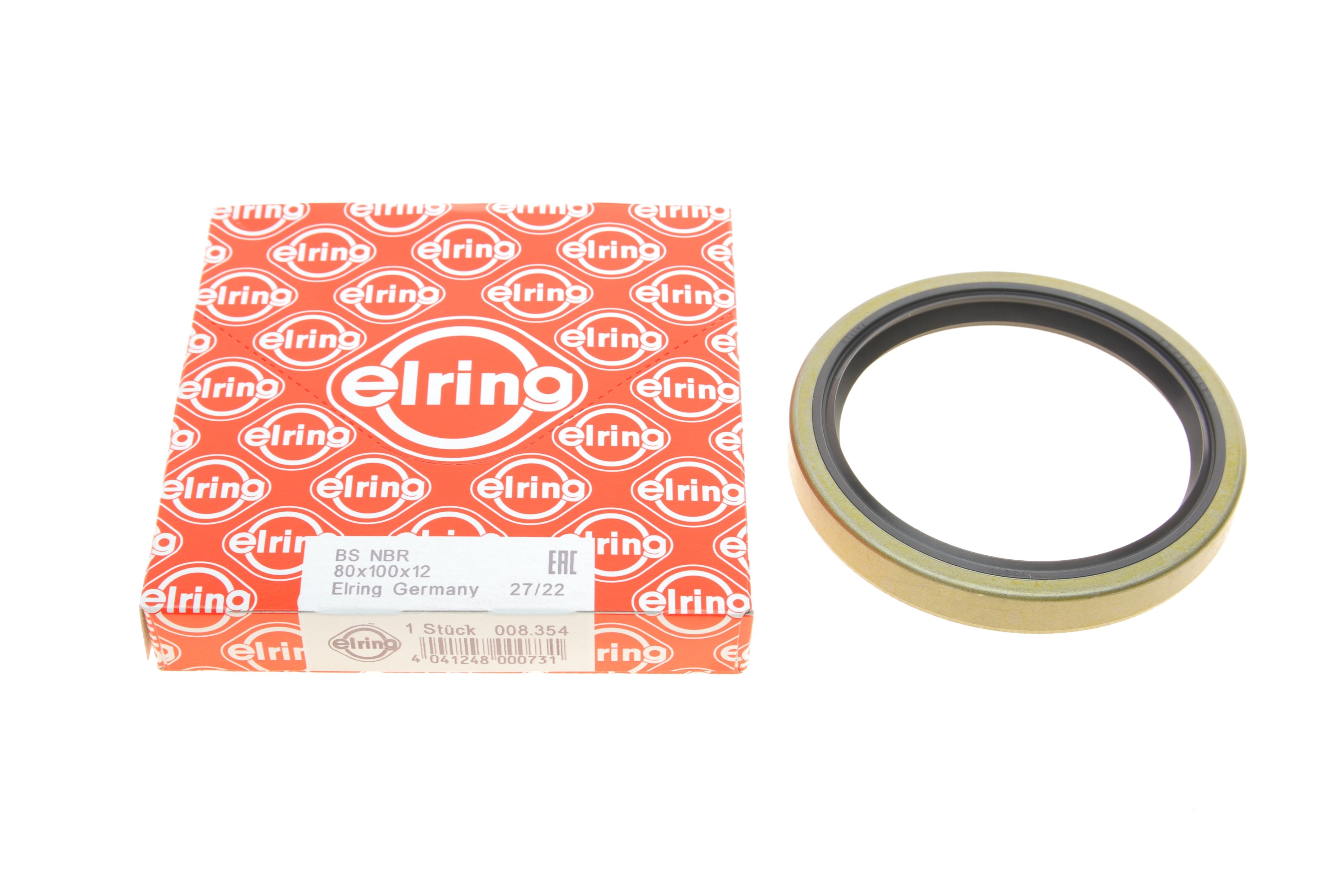 Сальник півосі (задньої) MB 609D (80x100x12) - 1